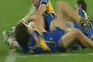 str8guysgonewild:  notashamedtobemen:  Even if their butts are exposed during a game,