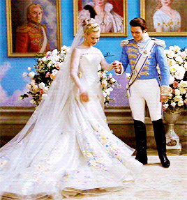 disneyliveaction: Disney Live Action costumes appreciation: Ella’s wedding dress