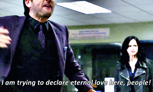 whatisyourlefteyebrowdoingdavid:Kilgrave declaring eternal love for Jessica, for anon