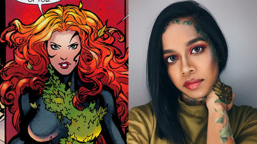 meghaljanardan:  When you are the entire DC universe!  I’ve made tutorials for Huntress, Wonder Woman, and Cyborg! Instagram | Youtube 