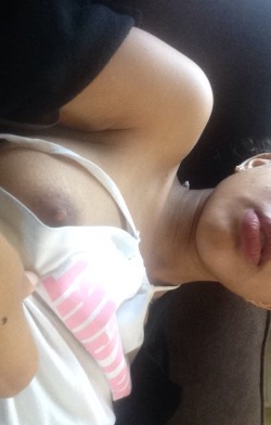 perkybrownprincess:  I have tiny nipples.  I wanna suck on it