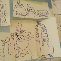 #BTS sketches from the Uncle Grandpa creative team. Check out