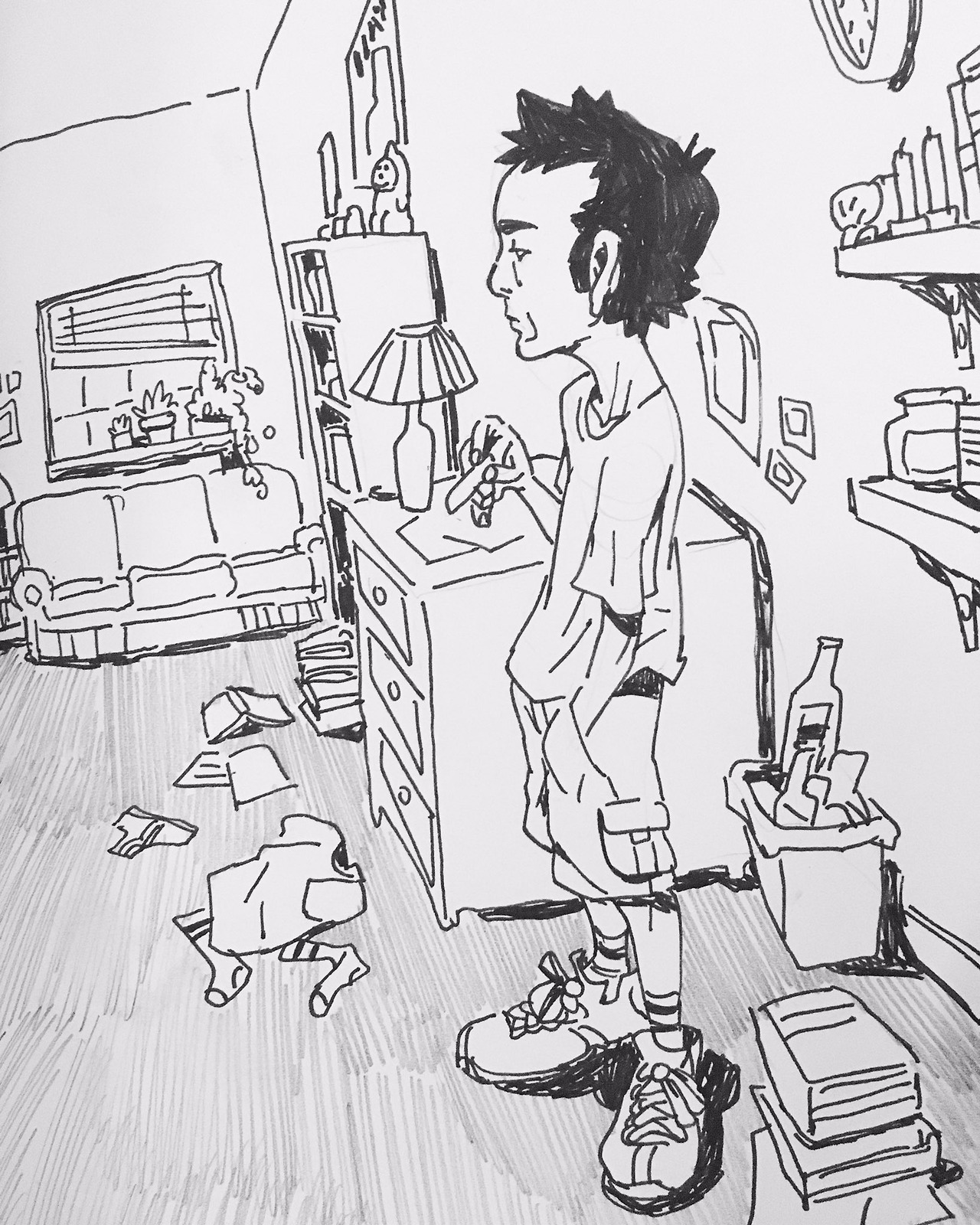 yesthisisaaron:  sketchbook dump!