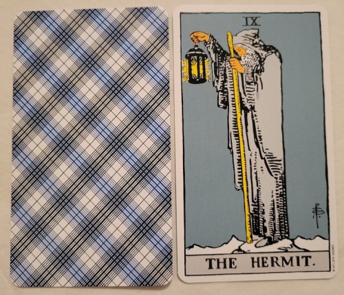 IX – The HermitUpright - Caution, contemplation, counsel, example, inner guidance, inner stren