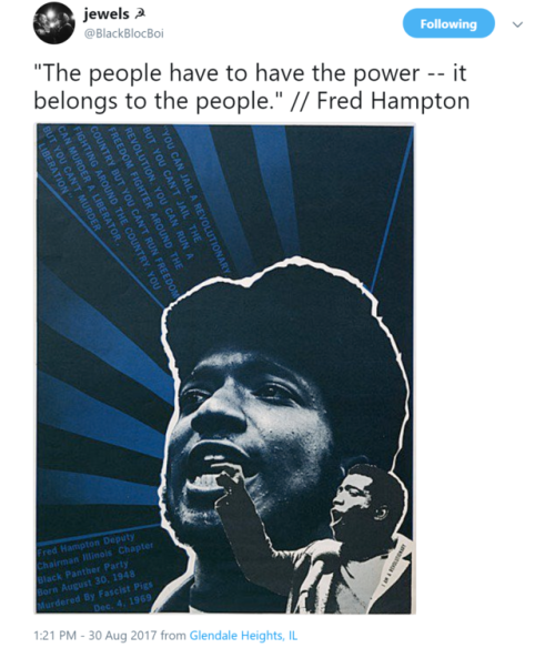 biff-donderglutes: berniesrevolution: Fred Hampton was a true revolutionary. Ahead of his time and g