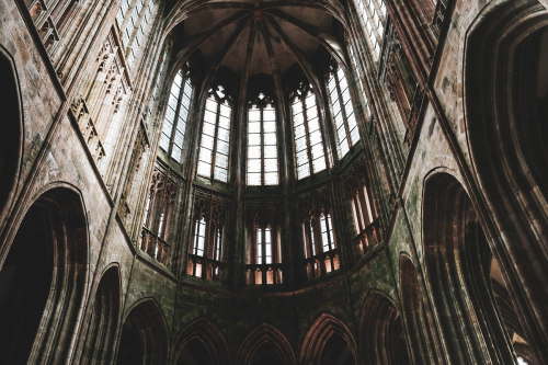 vintagepales2: Mont Saint Michel Abbey