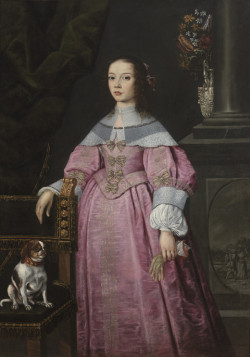 centuriespast:  Unknown artist, Dutch; Flemish Portrait of a Young Girl, ca. 1660 Oil on canvas RISD Museum 