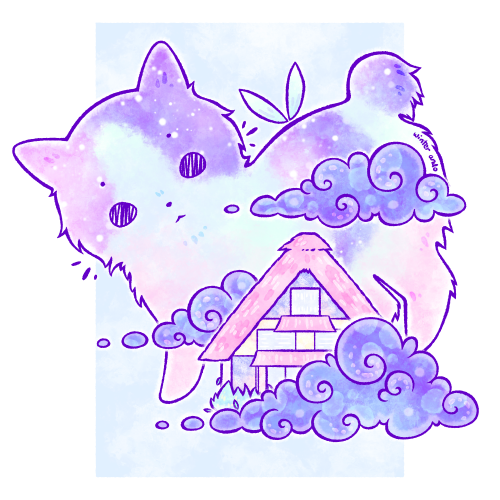 Farmhouse Guardian Cat + Cloud~Reblogs Appreciated~Shop | Instagram | Tip Jar