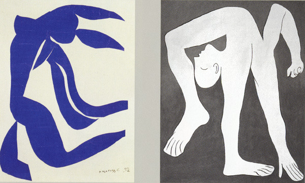  The Flowing Hair ‘52 by Matisse The Acrobat c. ‘30 by Picasso 