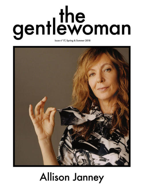 I interviewed the delightful Allison Janney for the S/S ‘18 issue of The Gentlewoman.