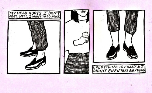 thisishangingrockcomics:  quick doodle comic from the bus yesterday (or me @ house parties w/ more than 30 people)  