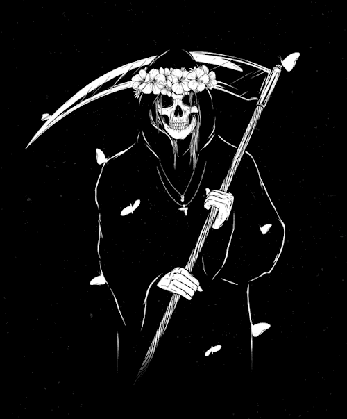 The Boss Mans Grim Reaper And Kitsune Fox