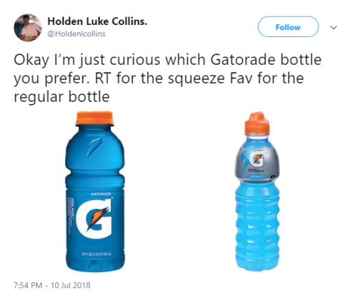 littlelorileopard: noctureon: cthulhulel: teenagerposts: fresh from the gators nip gatorade is can