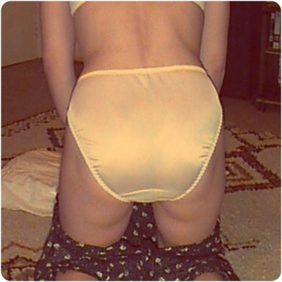 full back satin panties