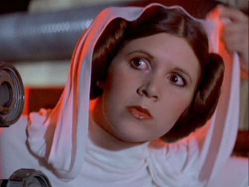 tumblintumblerweeds: Carrie Fisher as Princess Leia