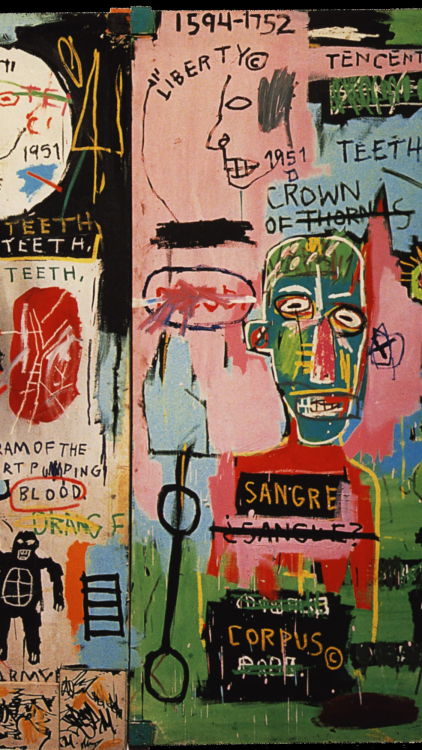 Jean-Michel Basquiat (1960 - 1988)In ItalianHorn PlayersHollywood AfricansBoxerSkullRiding with Deat