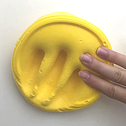 An Invisible Moomin Stimboard With Soap Cutting And Slime