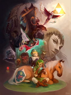 retrogamingblog:  Zelda Collage by Gawki