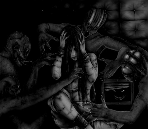 forsaken-in-aeternum:  “Dark Asylum” by Emanuella Kozas 