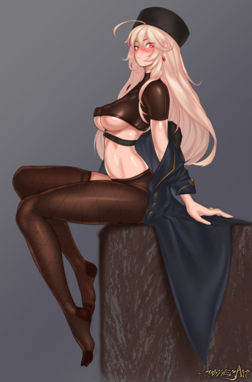 maaayhemart:PTRD from the game ‘Girls Frontline’. <3 u <3