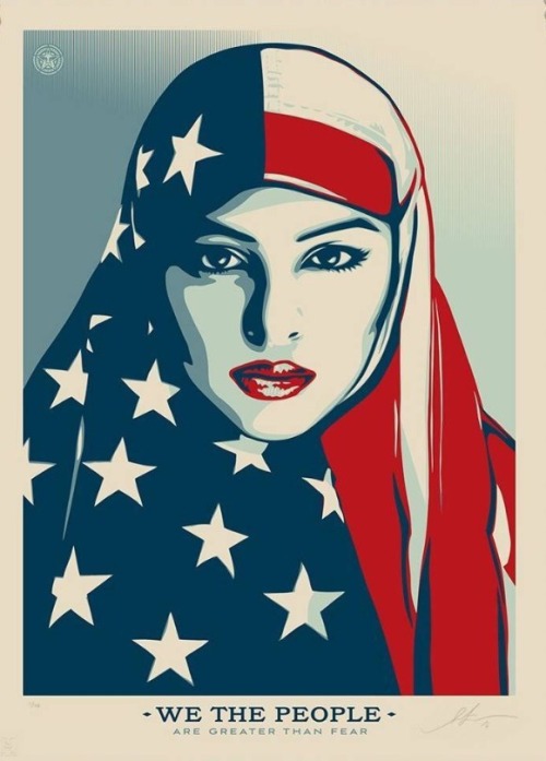 sktagg23:By artist Shepard Fairey (who made the iconic Obama “Hope” poster).