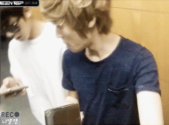 jjangjo:  niel and changjo selfcam  