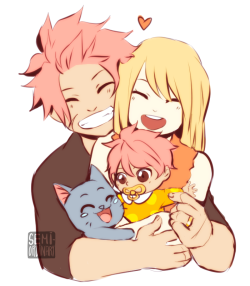 semi-ordinary:  Heck, it’s July 26 somewhere, so Happy NaLu day! x”D So sorry for the mess, this was so short notice pfff.