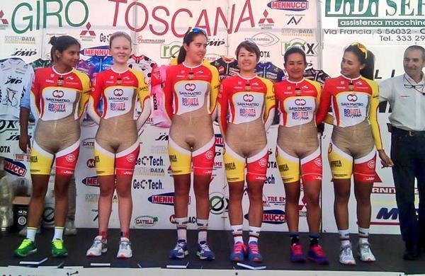 23c 32cではじまる 道しるべ コロンビア女子自転車チームのサイクルウェア ２０１４年９月頃の話題