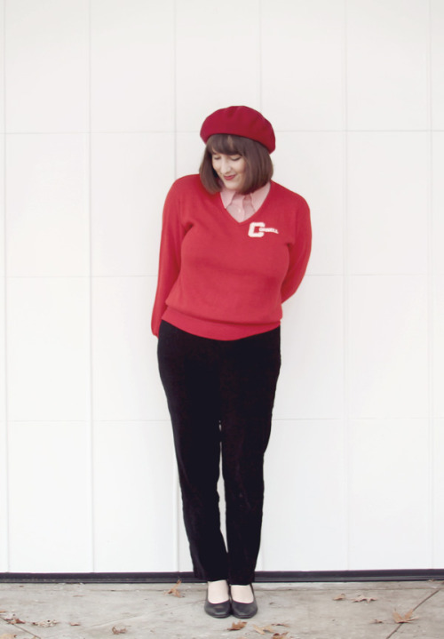 We love this collegiate-themed outfit from Mandi of Making Nice in the Midwest.