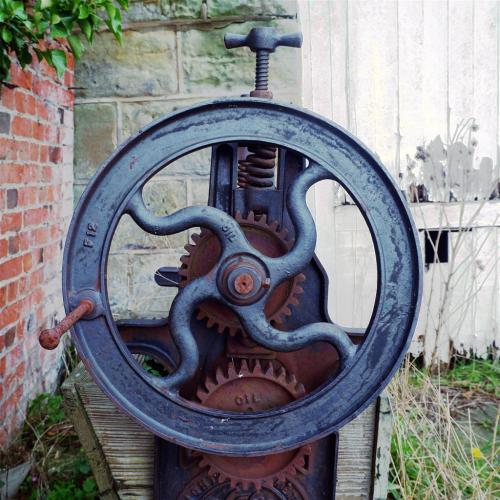 Machinery Challenge.OK Folks, this is The Wright Machine, patented by Wrights of Market Street, York