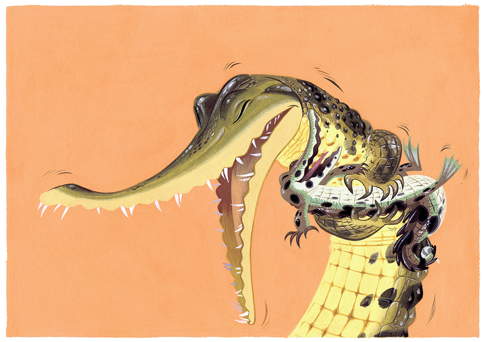 beckyandfrank:  Four more paintings from The Bear 
