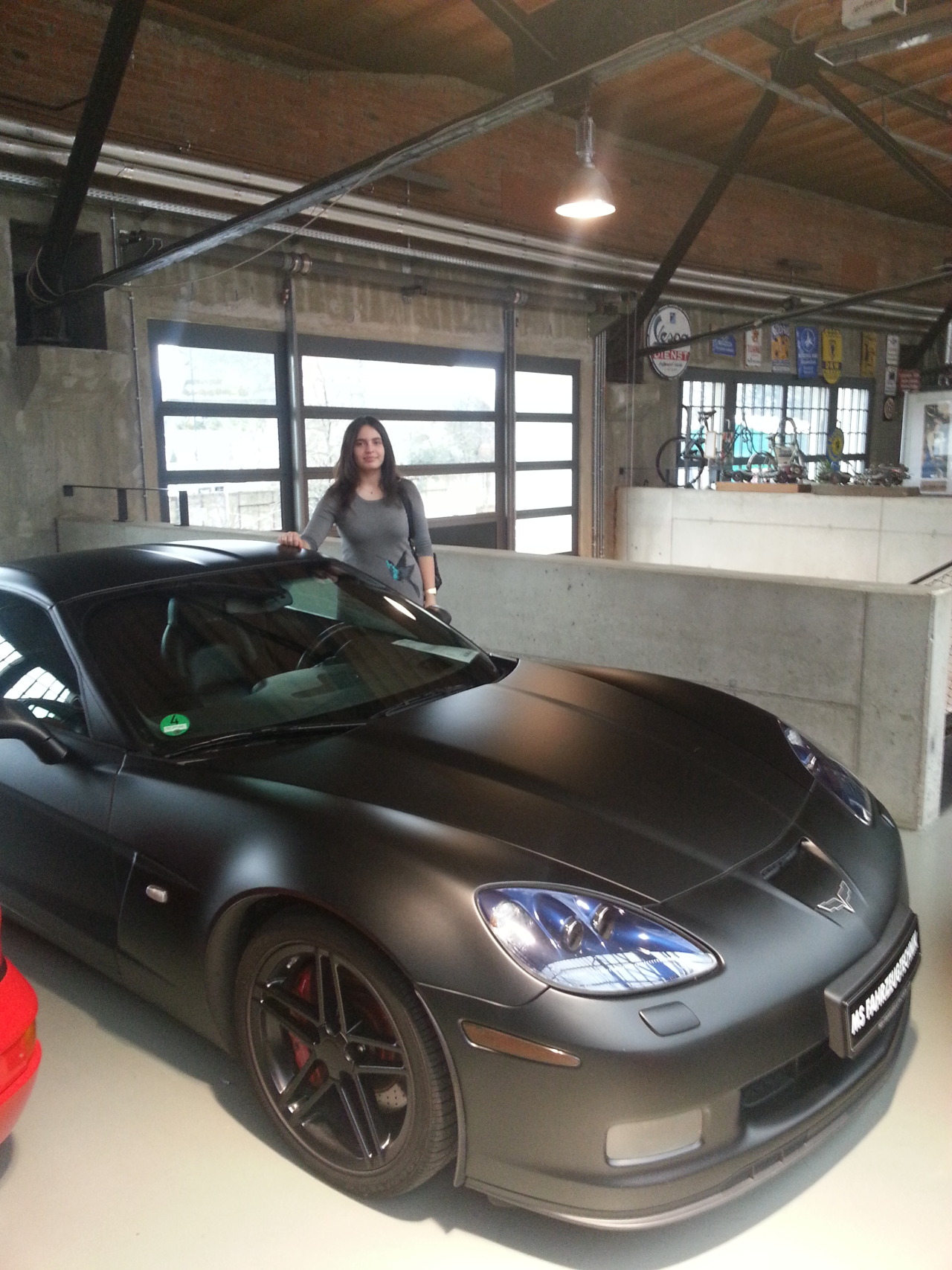 ladysupercarlover:  Click For A Car Lovers Blog..Black Widow &amp; Me