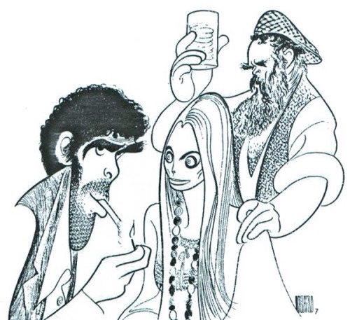 The Long Goodbye by Al Hirschfeld