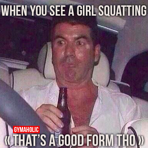 gymaaholic:  When You See A Girl Squatting, adult photos