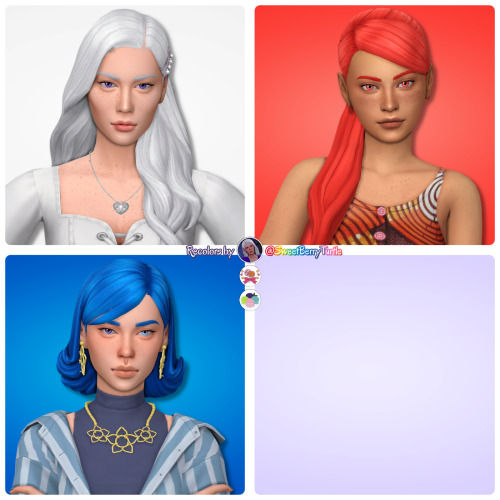 AxA Girlboss Hairs in Candy Shoppe & Sorbet Remix Palettes46x Candy Shoppe76x Sorbet RemixMeshes