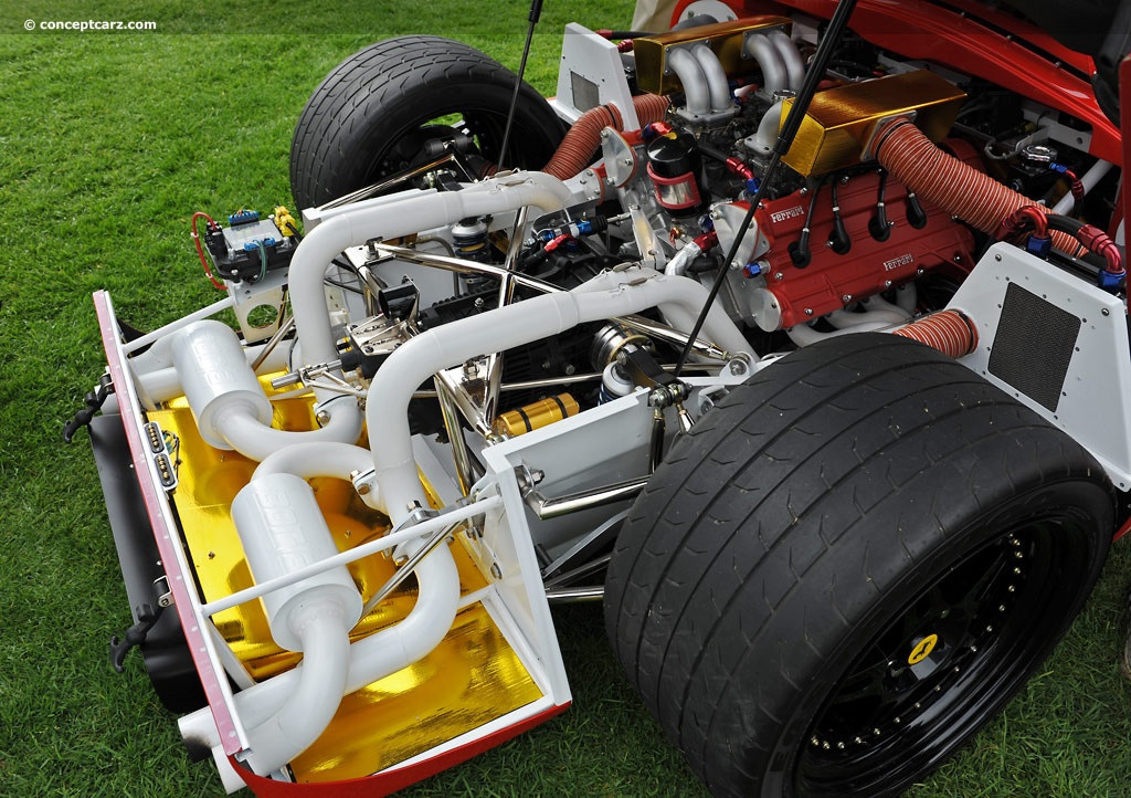 topvehicles:  Ferrari 330 P4 Engine Bay 