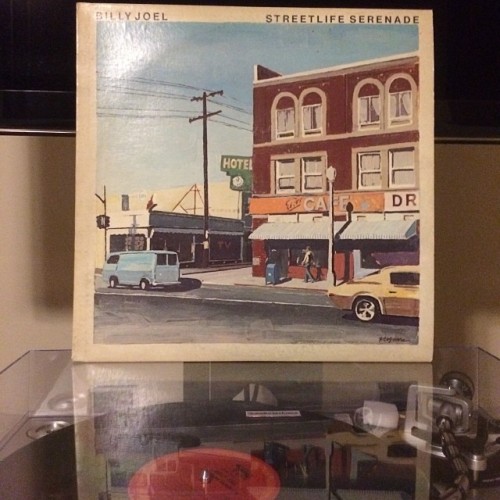 wherewereyouwhensidslid:  Crackle crackle. Sigh. #vinyl #records #billyjoel #streetlifeserenade #turntable #lp120 