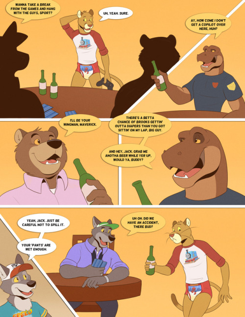 orangestwolf: Boy’s Night In, pg.15