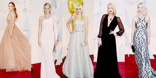 papertownsy:Oscars 2015 | Red Carpet Dresses (click to enlarge)