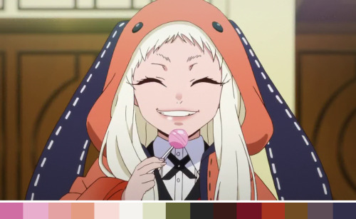 Kakegurui-This is a palette on demand I’m looking forward to make a palette of your fav anime/cartoo