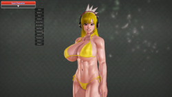 ethandroid:    So I attempted to recreate Bengus from Goudadunn’s Genkai Toppa Wrestling comic in Honey Select. I spent far too much time on this. If anyone wants her character card, let me know.  