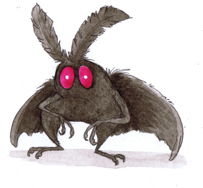 bowelfly:really entering my mothman phase adult photos