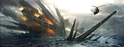 ArtStation - Crashed Ship , by emmanuel shiu
