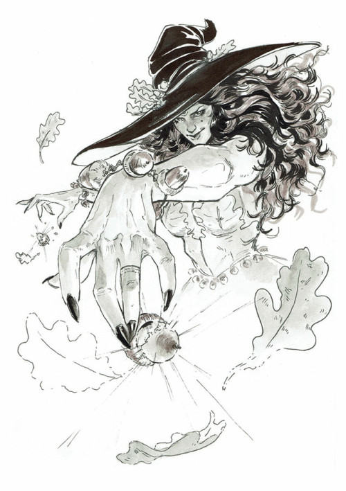 thecollectibles: Botanical Witches by  Célia adult photos