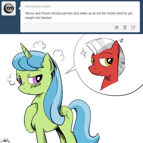 the-ponyscope:  Oh Anon Anon please Anon no Anon she can’t  D'aww X3