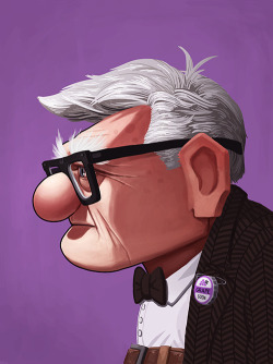 sirmitchell:  My other portrait for the Disney