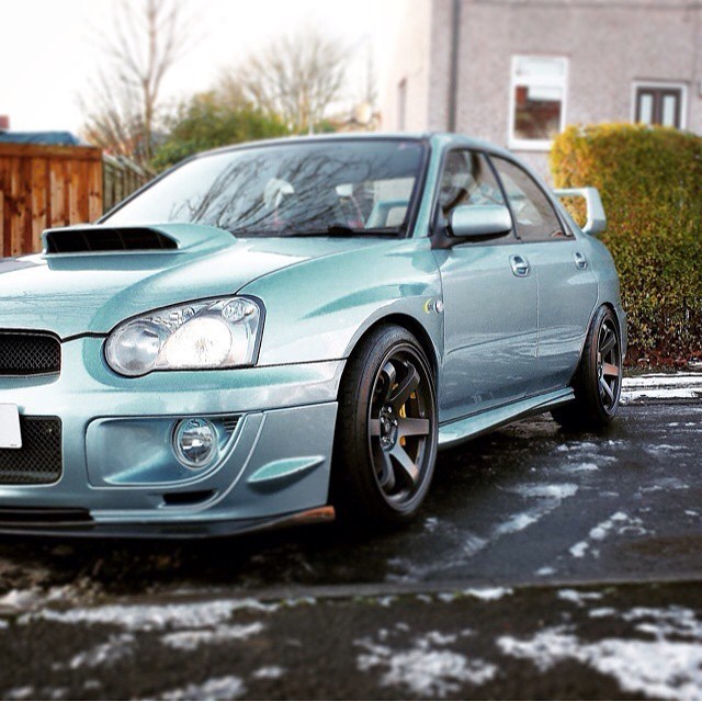 simplysubie:  Keeping her clean @subietamsy24  #wrx #sti #Subie #Subaru #SimplySubie