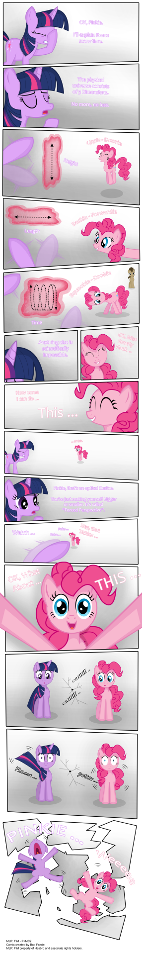 MLP: FiM - P=MC2 by PerfectBlue97 &gt;w&lt;