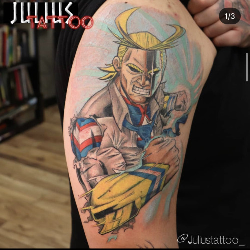 Golden Anchor Tattoo — JULIUS' PORTFOLIO