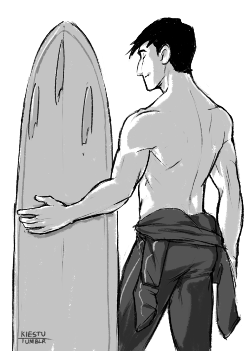 kiestu:I’ve read somewhere that Tadashi liked to surf :u